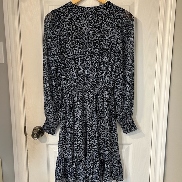 mbyM Blue Floral Dress - Picture 3 of 4